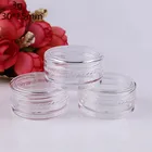 Jar Cosmetic Cosmetic 3g 5g Round Clear Jar Cosmetic Empty Pot Travel Sample Cream Container