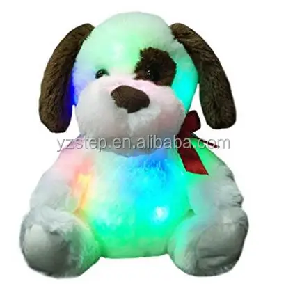 light up dog teddy