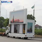 Led Screen P10 Outdoor Outdoor Mobile Advertising Truck Van Trailer P6 P8 P10 Led Display Screen