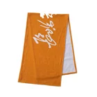 Jacquard Towel Promotion Product Custom Cotton Printed Jacquard Embroidery Soft Cotton Rally Sports Towel