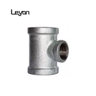Lateral Tee BSI Certificate Npt Threaded Galvanized Reducing Lateral Tee Galvanised Fittings Tee Mi Cross Tee