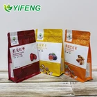 Pouch Bag Pouches Custom Made Flat Bottom Pouch Bag Stand Up Ziplock Flat Base Pouch For Food Packaging Supplier