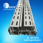 Power Strut C Channel Slotted Steel UL Standard For Exporting
