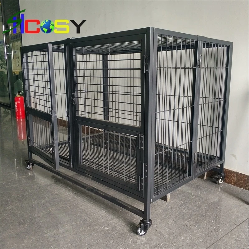 Lightweight 600D Polyester Indoor/Outdoor Durable Waterproof & Windproof Pet Kennel Covers Gray yotache Dog Crate Cover for 24 Small Double Door Wire Dog Cage 