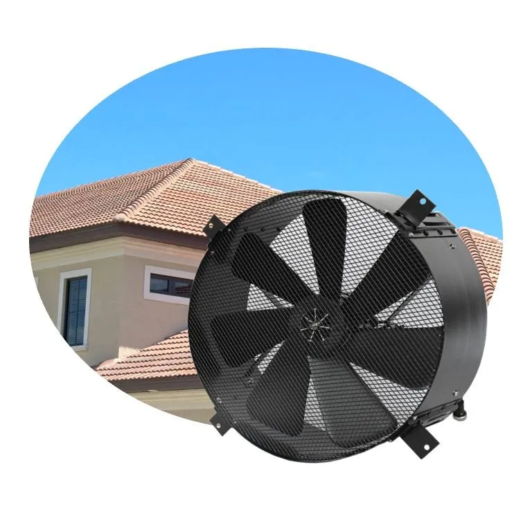 Solar Exhaust Fan, Waterproof, Wall - detail 26
