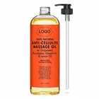 Anti Cellulite Wholesale Private Label Anti Cellulite Body Slimming Massage Oil For Women
