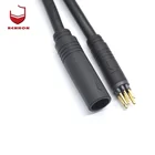Cable For 3+6 Wire Connector 220V 9pin Waterproof Connector Cable For E-scooter Ip68 Cable