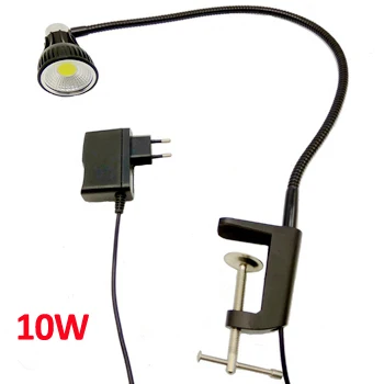110V/220V 10W Gooseneck Led Clip Lamp
