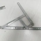 Window Hinge 12" Stainless Steel 304 Back-pull Friction Stay 22 Square Groove Casement Window Stay Hinge