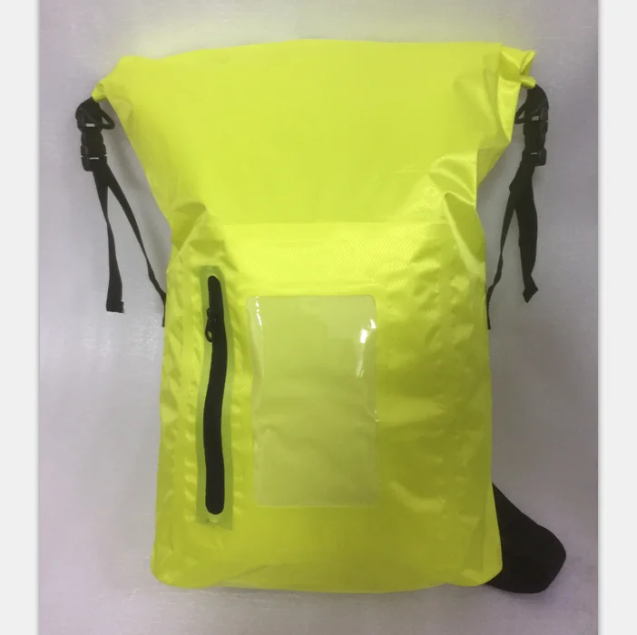 plastic waterproof backpack