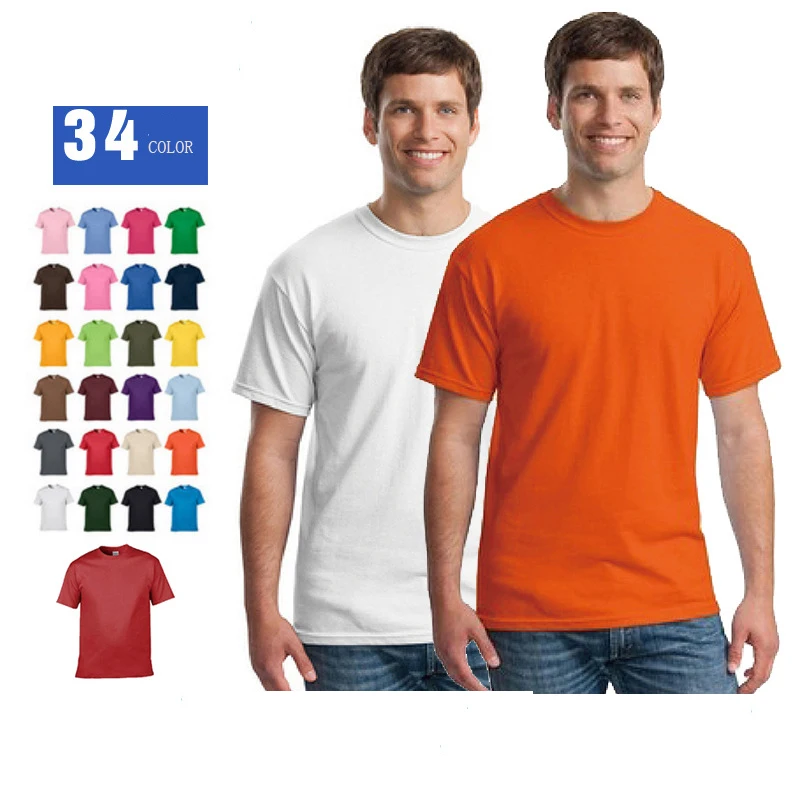 100% Cotton 180gsm Men Oem Logo Custom 