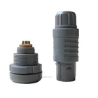 Plastic Connector M17 Plastic Male Female Connector 2P Circular Connector 8 Pin TAB.M08.GLA.C72G Match ZKB.M08.GLLG