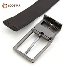 Leather Belt New Products 2018 Double Sided Rotatable Genuine Leather Man Belt