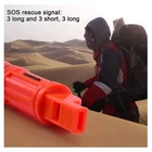 Mini Compass Survival Whistle Oempromo 5-in-1 Functional Mini Orange Survival Whistle Compass
