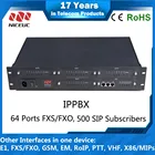 Phone Voip 192 FXO/FXS Modules IPPBX Free Sip Phone Call Voip Pbx System IVR Services Voice Record