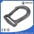 Zinc Alloy Hook Snap Hook High Quality Zinc Alloy 38mm Width Outdoor Safety Belt Spring Hook