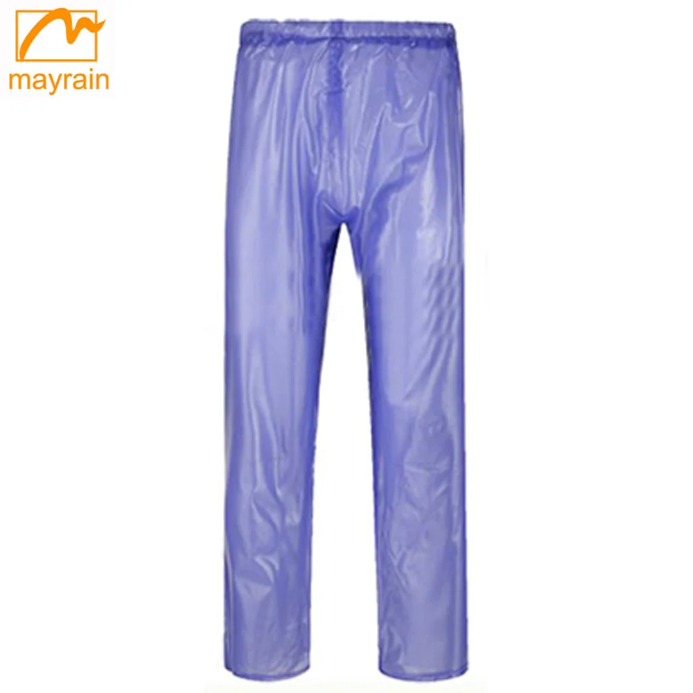 USA e getta PVC TRASPARENTE Pantaloni Pantaloni in plastica pesca impermeabile PITTURA PPE ecc. 