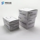 100 Pcs Ring Book Ring 100 Pcs Per White Card Box 1.5 Inches Binding Ring For Loose Leaf Books