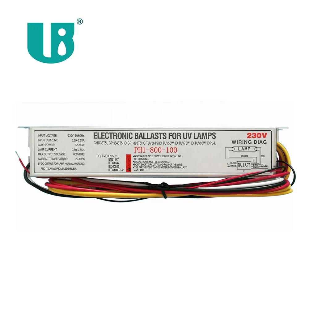1PC UV-Gleichrichter mit UV-Lampe ersetzt SL1-800-100W 