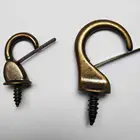 Zinc Alloy Metal Hooks Metal Hook Shanfeng Zinc Alloy Windproof Metal Cup Ceiling Hooks Screw