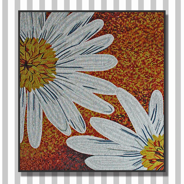 flowers designs for glass painting