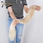 Hair Hair Bundles Grade 7A Blonde Virgin Brazilian Human Hair Bundles With Lace Closure