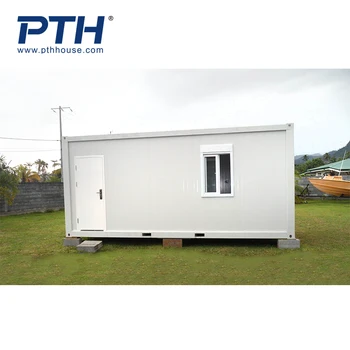 Patented product PU foaming roof flat pack prefab home container house