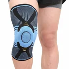 Knee Support Sleeve Wholesale Knee Brace Support Compression Sleeve With Silicone Gel Pads Kneepads