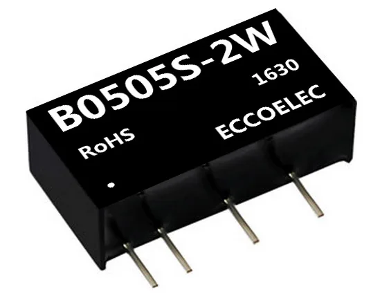 The new DC-DC power modules B2405S-2W 1KV isolated buck switch module 24V 5V 