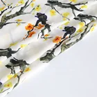 Silk Crepe De Chine Crepe Custom Digital Printing On Pure Silk Crepe De Chine Fabric For Luxury Dress