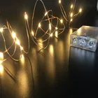 Decoration Solar OEM 5M 50LED Christmas Garden Decoration Outdoor Waterproof Solar Copper Wire Fairy String Light
