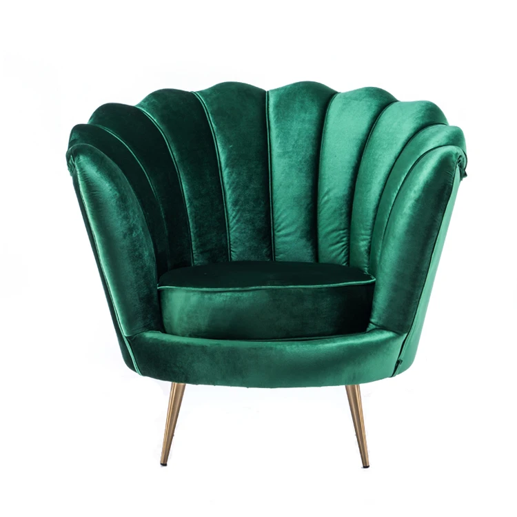 green soft chair