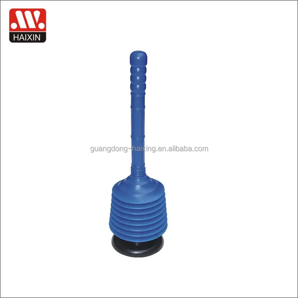 Haixing plastic toilet plunger set