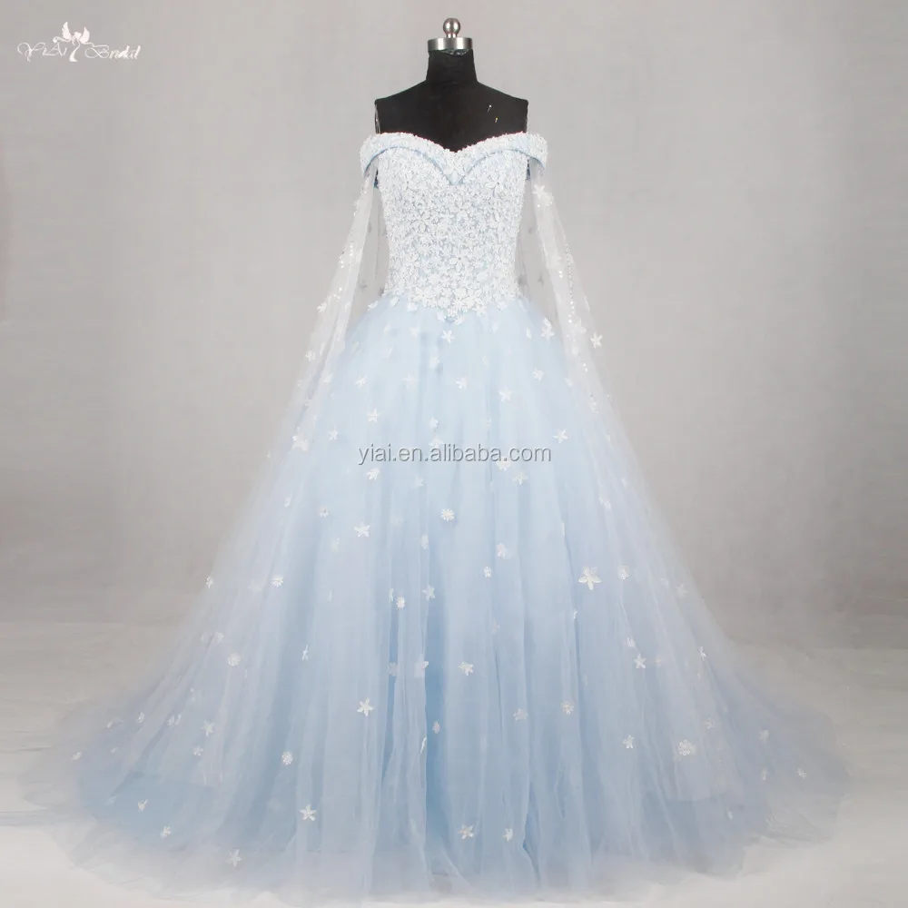 Ice Baby Blue Wedding Dress ...