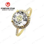 White Topaz Topaz Best Selling White Topaz Value 14K Gold Ring