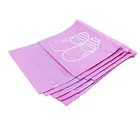 Nonwoven Bag For Shoes Clear PVC Window Nonwoven Material Bag For Shoes