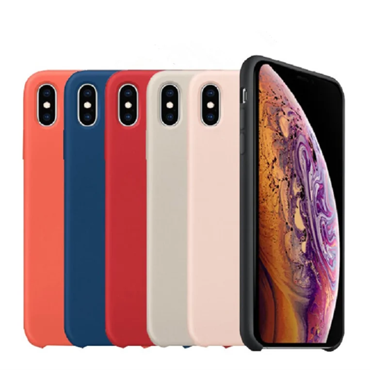 Official Original Silicone Case For Apple Iphone 13 12 Pro Max Xs Xr 7 8 6s  Plus 11 Mini Iphone12 Brand Logo Phone Cover Funda - Buy Official Original Silicone  Case For