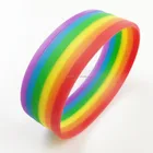 Rainbow Wristbands Wristband Cheap Rainbow Gay Pride Bracelet Silicone Wristbands