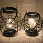 Moroccan Hanging Decorative Metal Candle LED Lantern Light