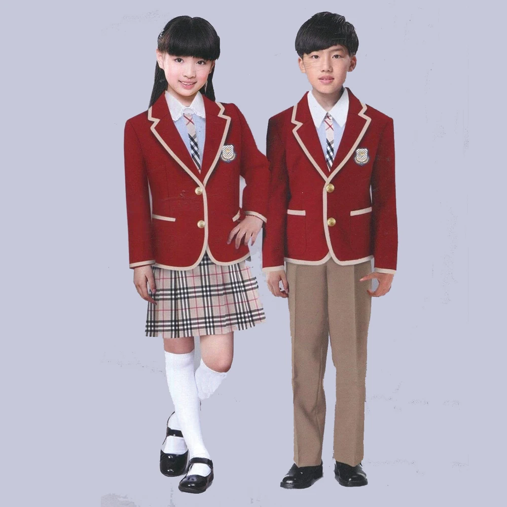 boys and girls outfits winter clothing sets high school uniform