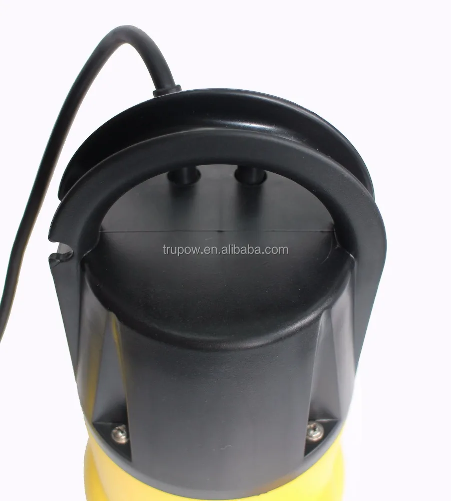 400w plastic shell drainage electric garden submersible sump