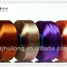 Yarn Dope Dyed Black Fdy Yarn 150D 48F 100%polyester Filament Yarn Dope Dyed Color And Black For