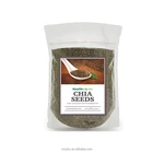 Stand Up Bag Customized Printing Clear Front / Silver Back Stand Up Bags Chia Seed Bag