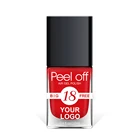 Water Base Polish Nail Private Label Water Base Air Dry Peel Off Breathable Nail Polish Dubai Factory