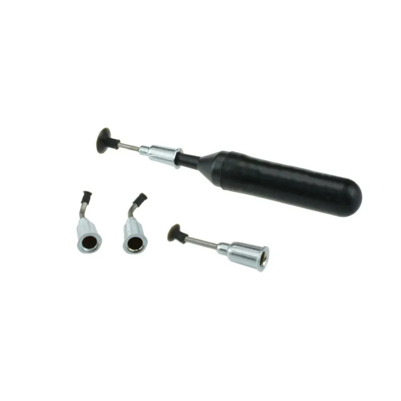 MT-668 IC SMD Vacuum Sucking Pen Sucker Pick Up Hand & 4 Suction Headers 