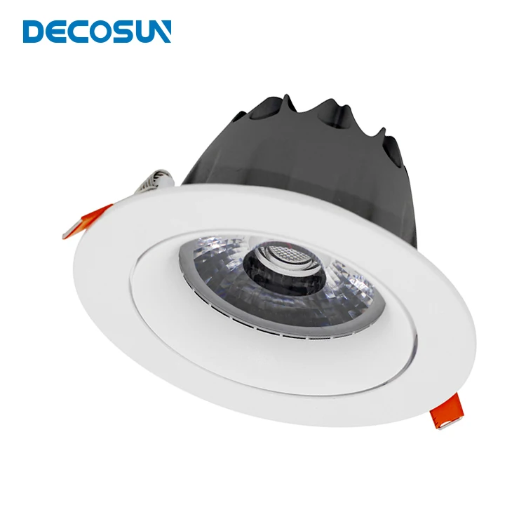 Cutout 55mm 75mm 95mm 5watt 10watt cob led downlights china supplier 15w 20w retrofit recessed gimbal led downlight