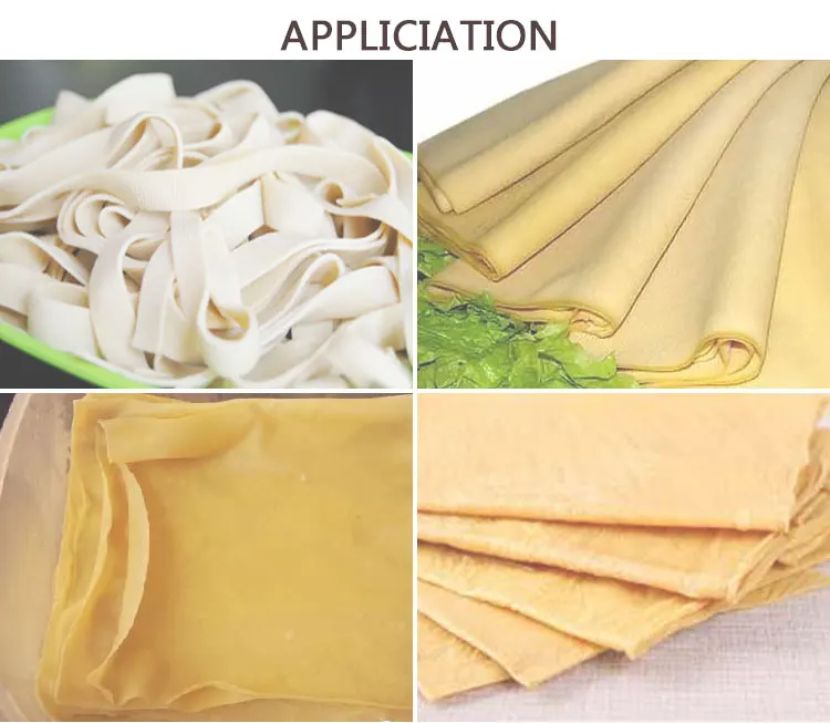 High Efficiency Tofu Sheets Bean Product Processing Machine Production Line Tofu Skin Making Machine details