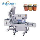 Capping Machine Automatic Plastic Glass Jar Capping Machine / Glass Jar Capping Equipment