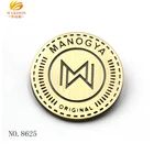 Plate Metal Plate Factory Custom Engrave Logo Thin Round Metal Plate