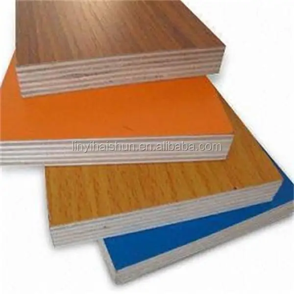 4x8 Melamine faced plywood 3mm for interior decoration